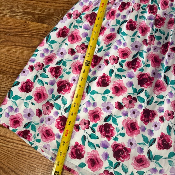 Andree By Unit Floral Babydoll Dress Size 2X - Picture 8 of 12